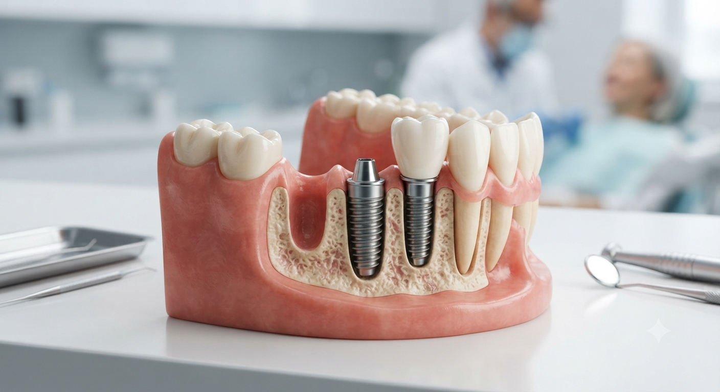 Hiểu về phương pháp cấy ghép Implant khi mất một răng